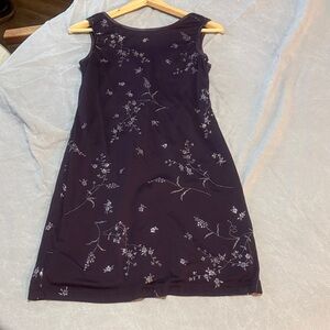 City Triangles Purple Floral Dress